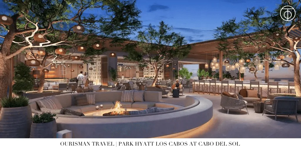Park Hyatt Los Cabos outdoor restaurant and bar Cabo Del Sol Mexico