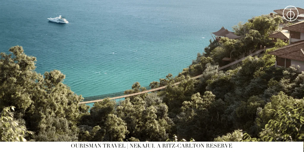 Coastal hillside view at Nekajui, a Ritz-Carlton Reserve in Costa Rica