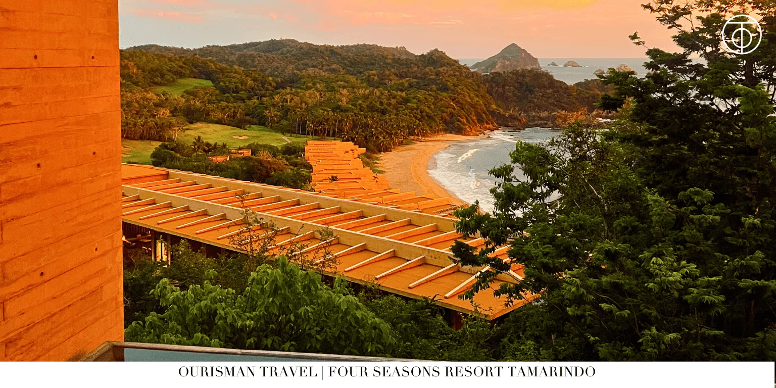Beach and nature reserve at Four Seasons Resort Tamarindo Mexico