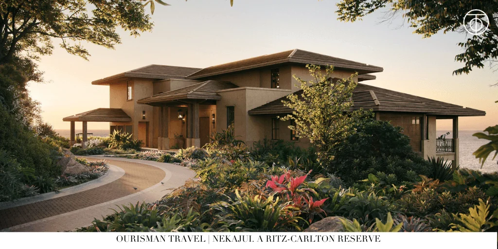 Guest villa exterior at Nekajui, a Ritz-Carlton Reserve in Costa Rica