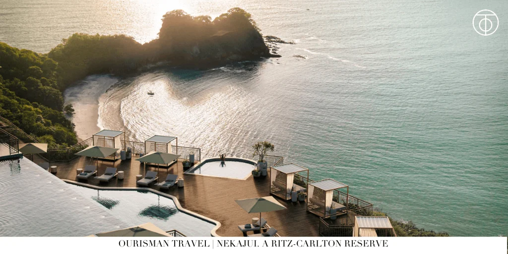 Oceanfront terrace pool at Nekajui, a Ritz-Carlton Reserve in Costa Rica