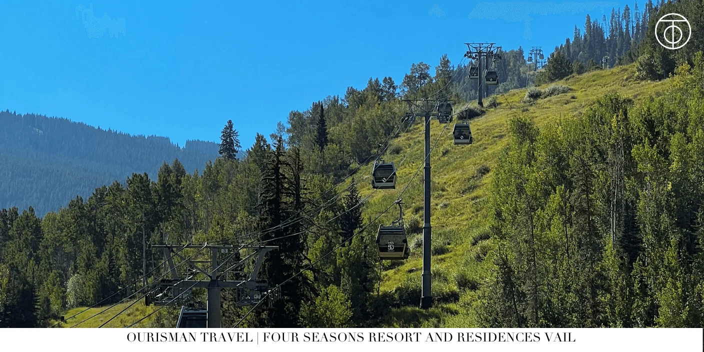 Crisp autumn morning in Vail Valley