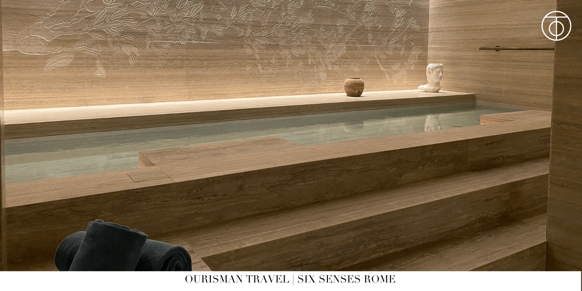 Roman bath experience at Six Senses Rome wellness spa