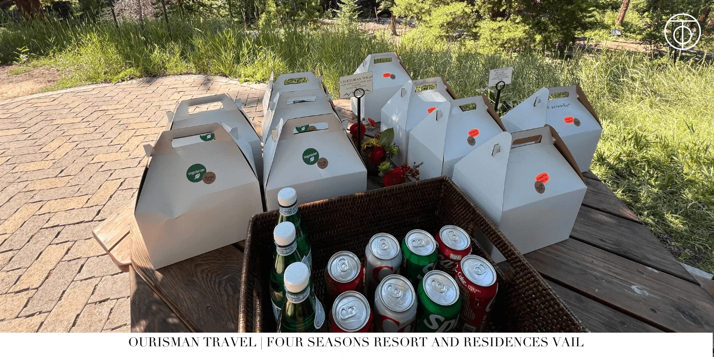 Fall landscape in the Colorado Rockies near Vail
