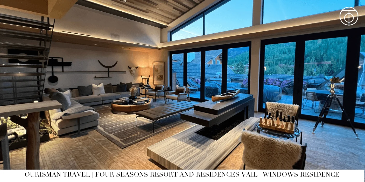 Spacious family living area in Windows Private Residence