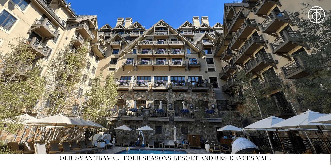 Four Seasons Resort and Residences Vail exterior in summer
