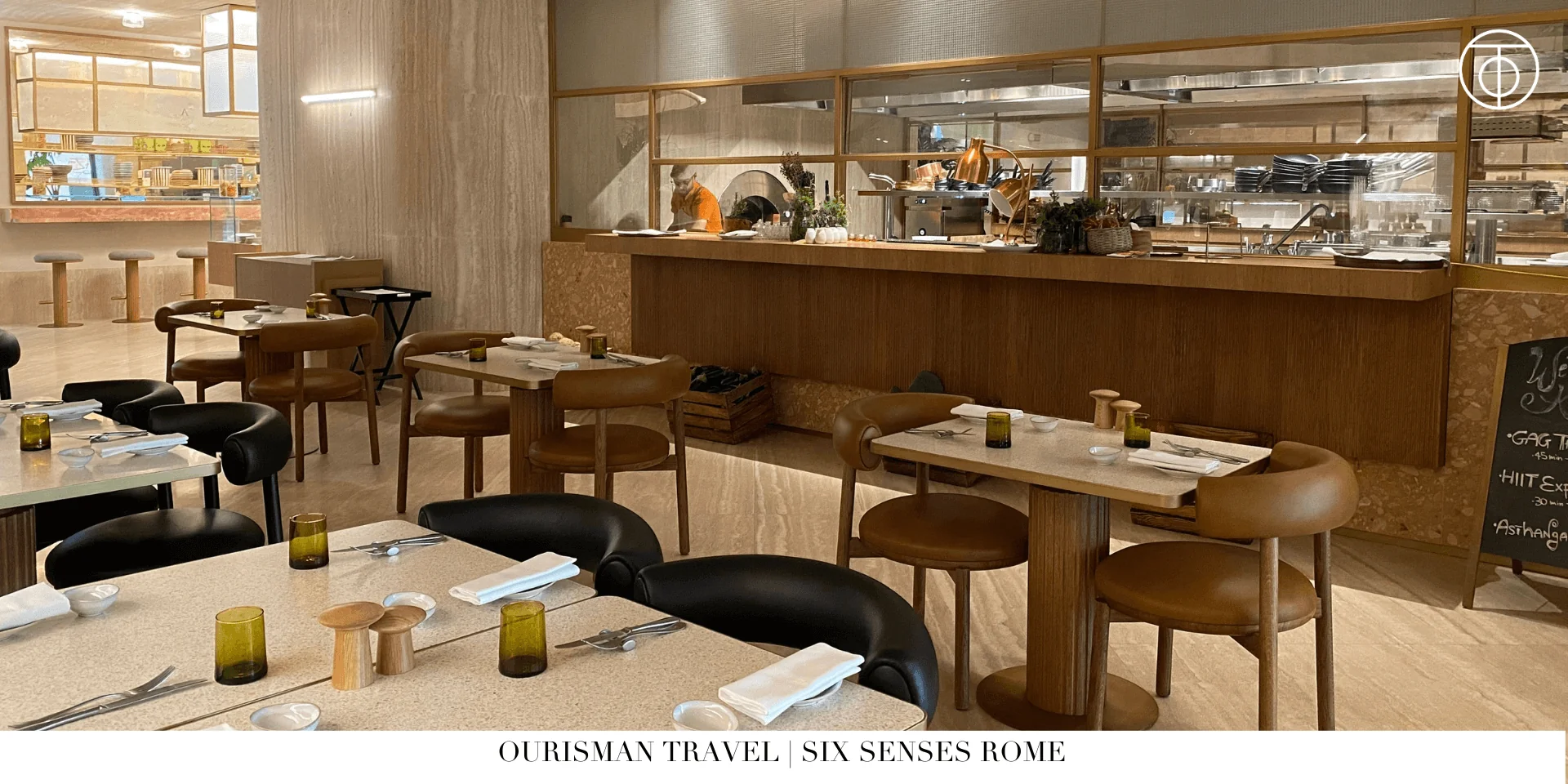 Grab-and-go coffee bar at Six Senses Rome