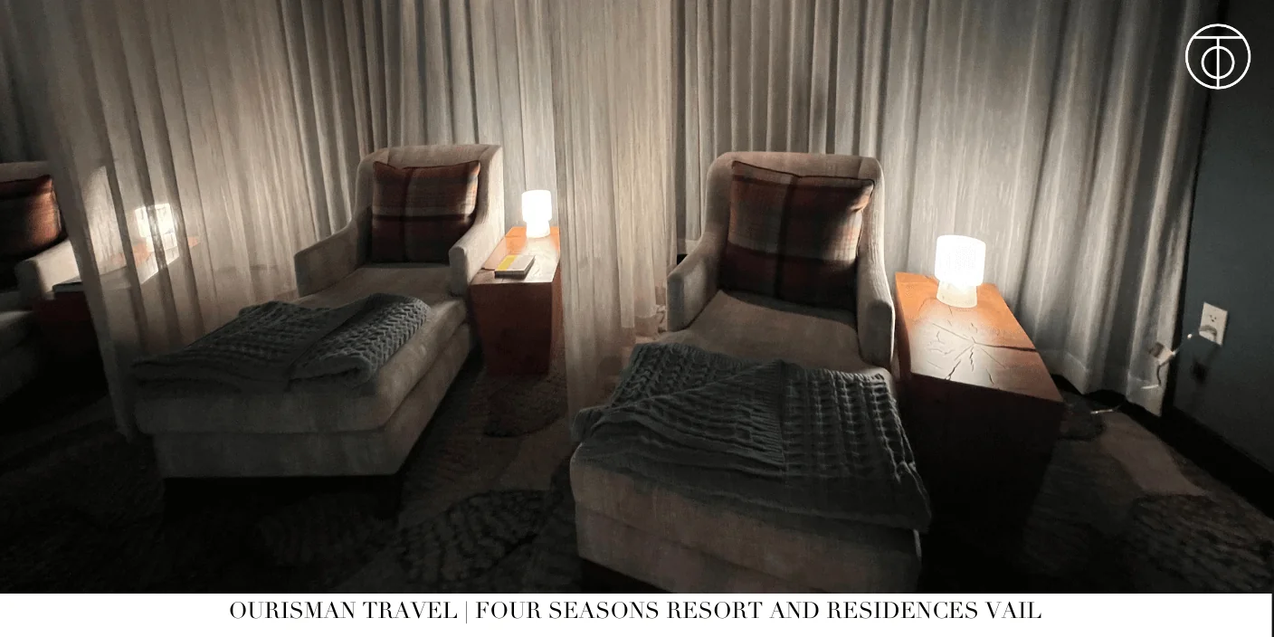 Tranquil spa ambiance at Four Seasons Resort Vail