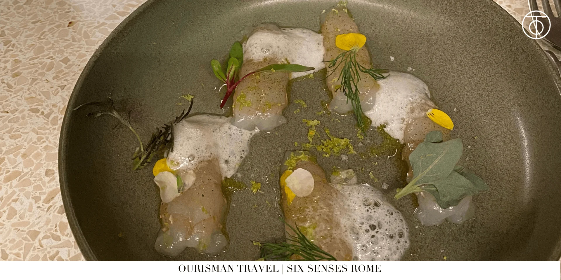 Six Senses Rome food