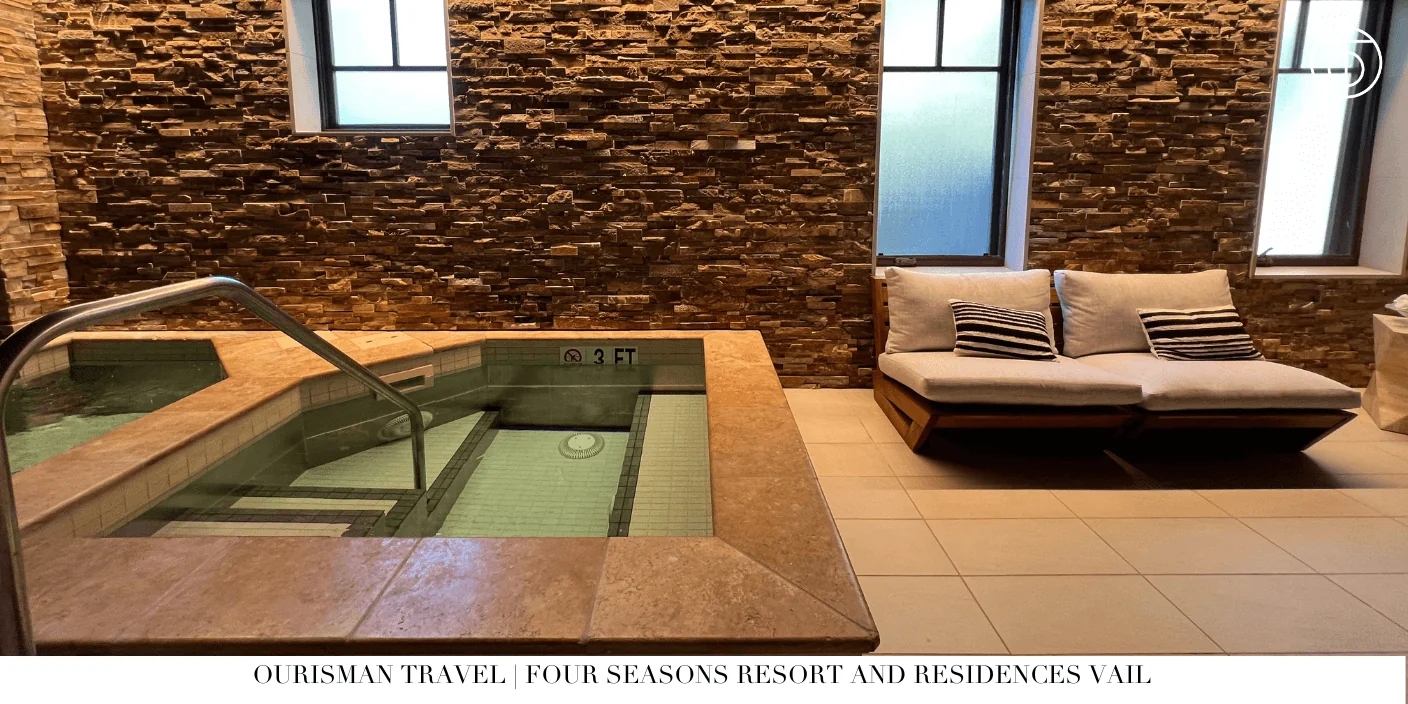 Indoor spa pool at Four Seasons Vail