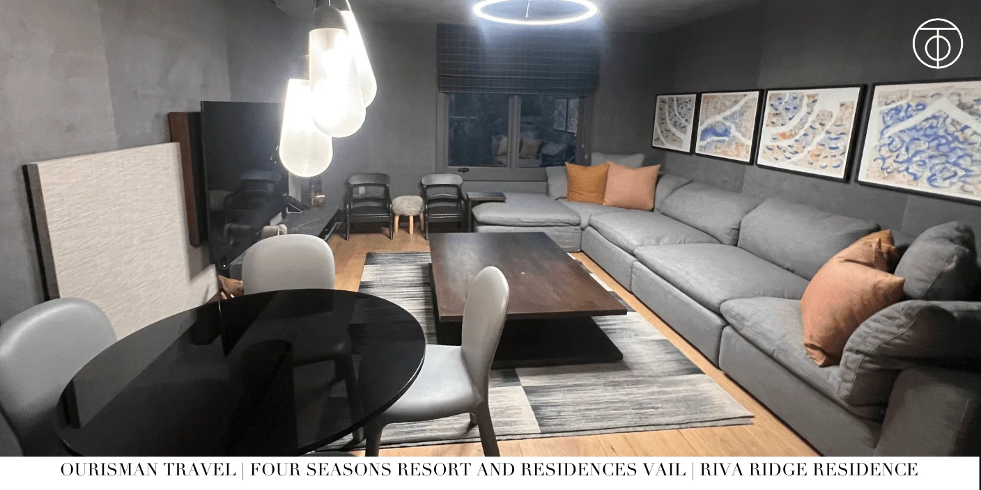 Spacious family living area in Riva Ridge Private Residence