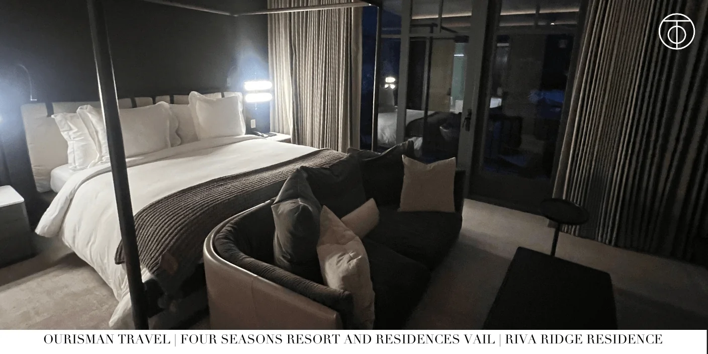 Primary bedroom in Riva Ridge Private Residence Vail