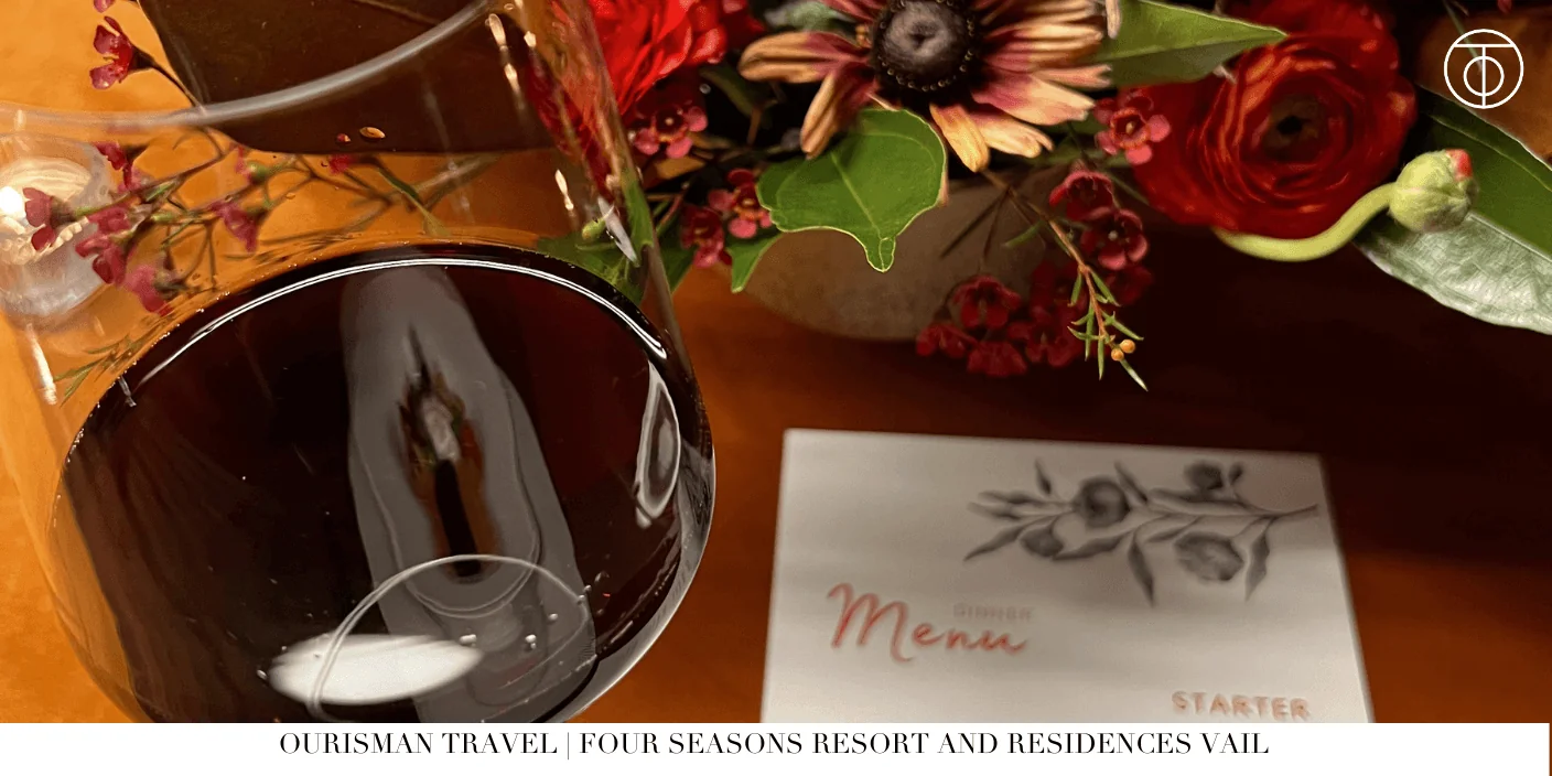 Italian wine selection at Tavernetta Vail