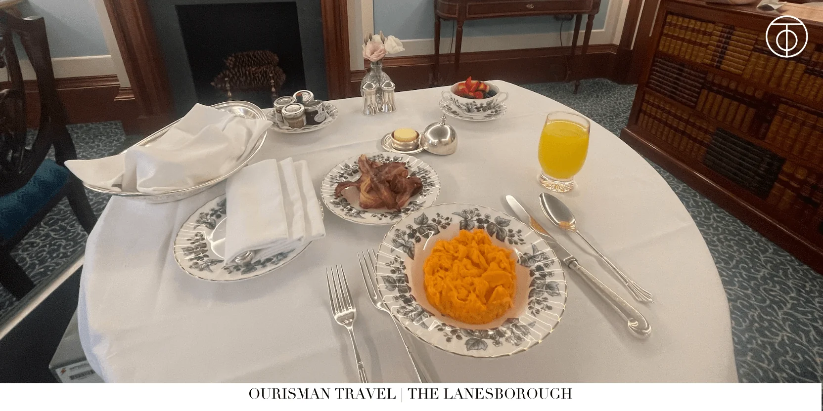 The Lanesborough in room dining