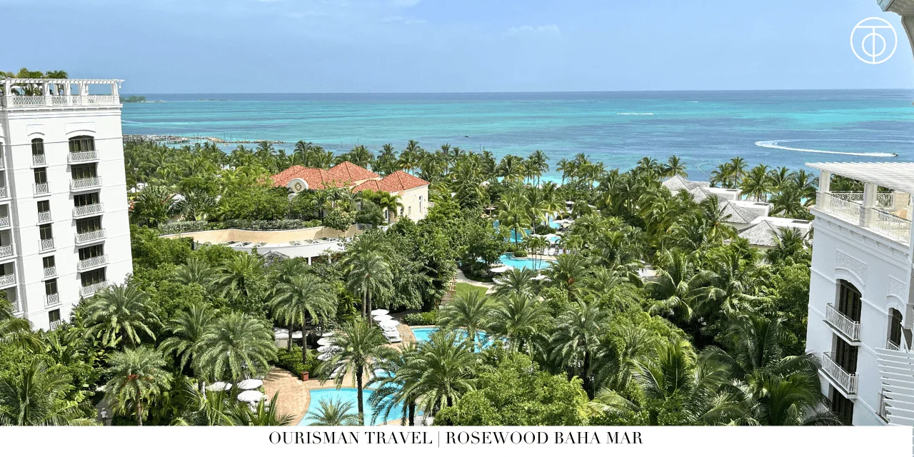 Baha Mar Bahamas oceanfront resort grounds