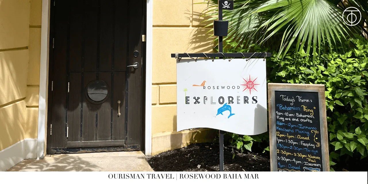Rosewood Baha Mar Explorers kids club