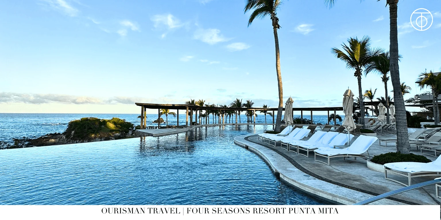 Four Seasons Punta Mita main pool with ocean view Mexico