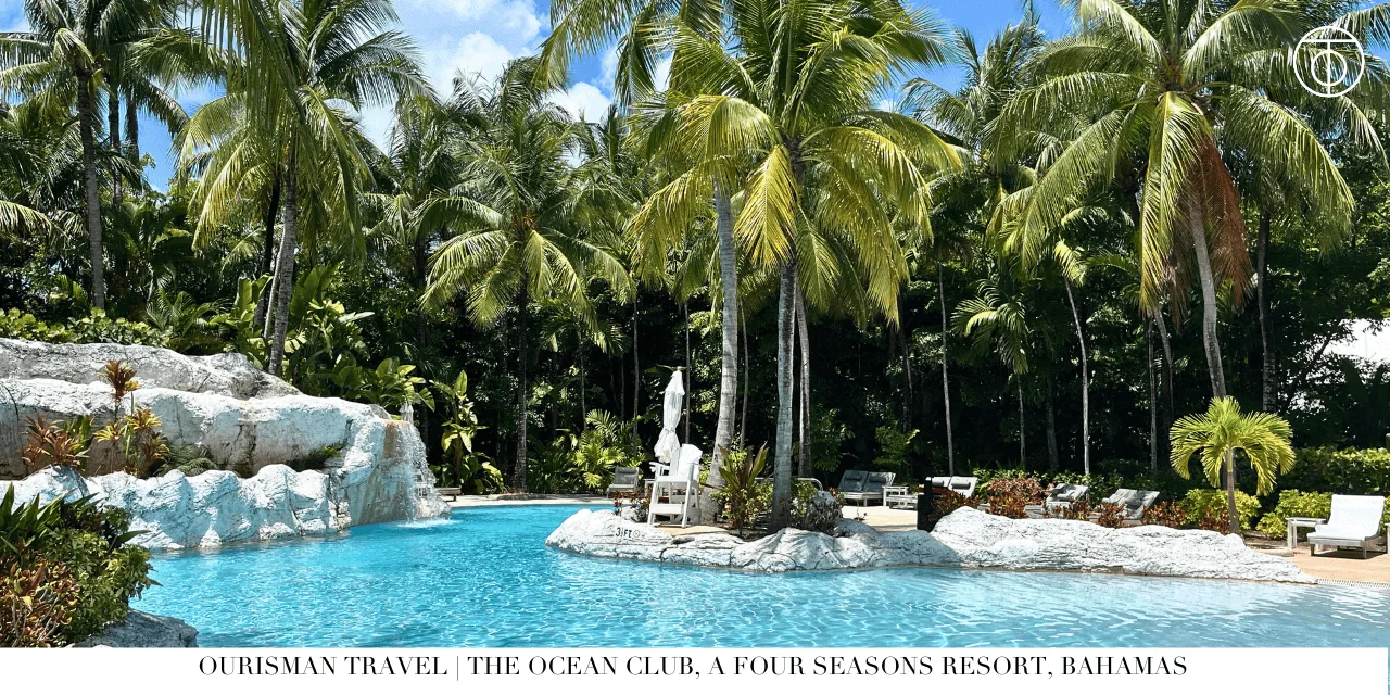 Four Seasons Ocean Club Bahamas lagoon style pool