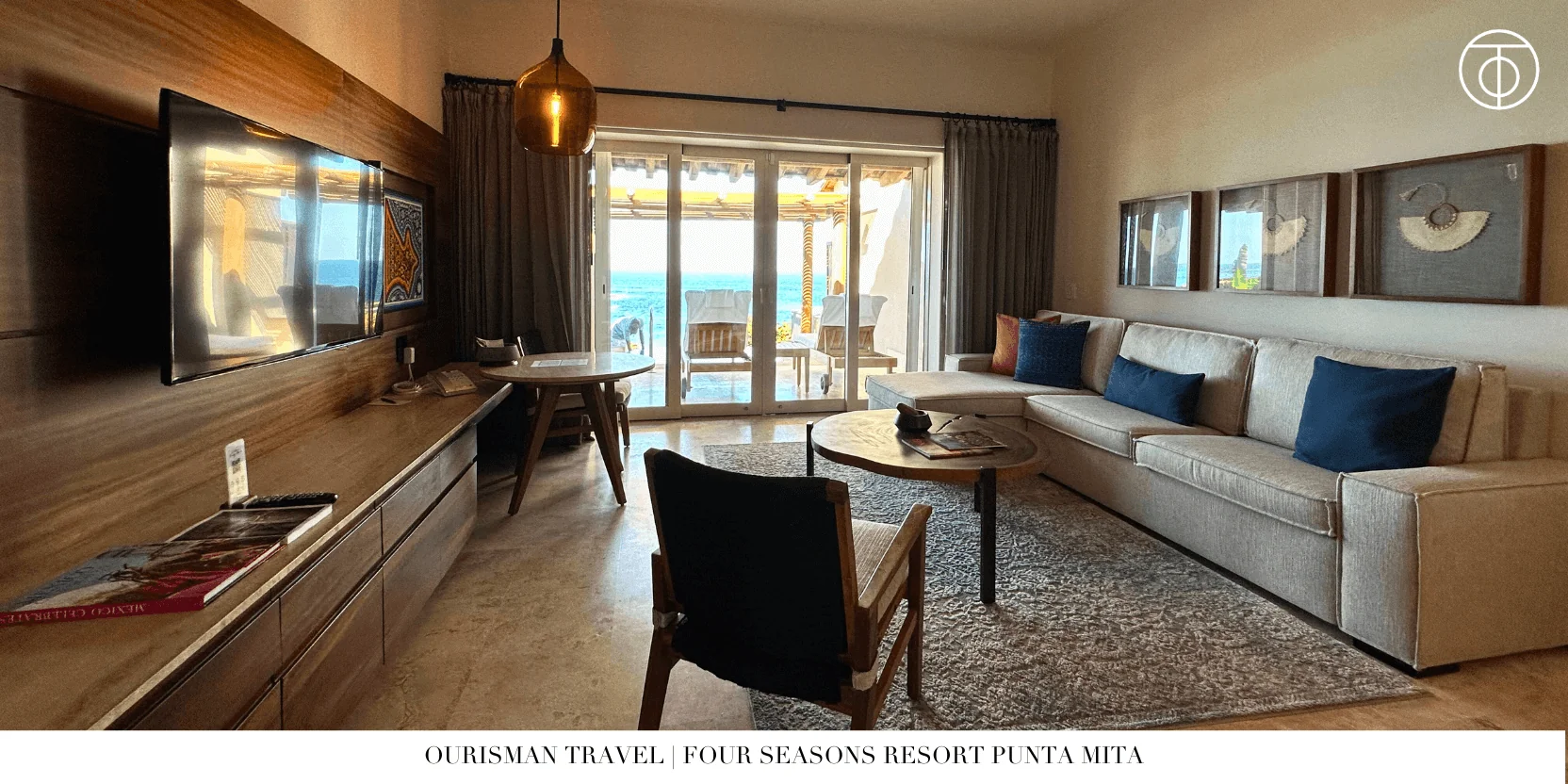 Four Seasons Punta Mita living toom