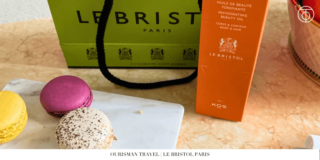 Le Bristol Paris welcome amenity