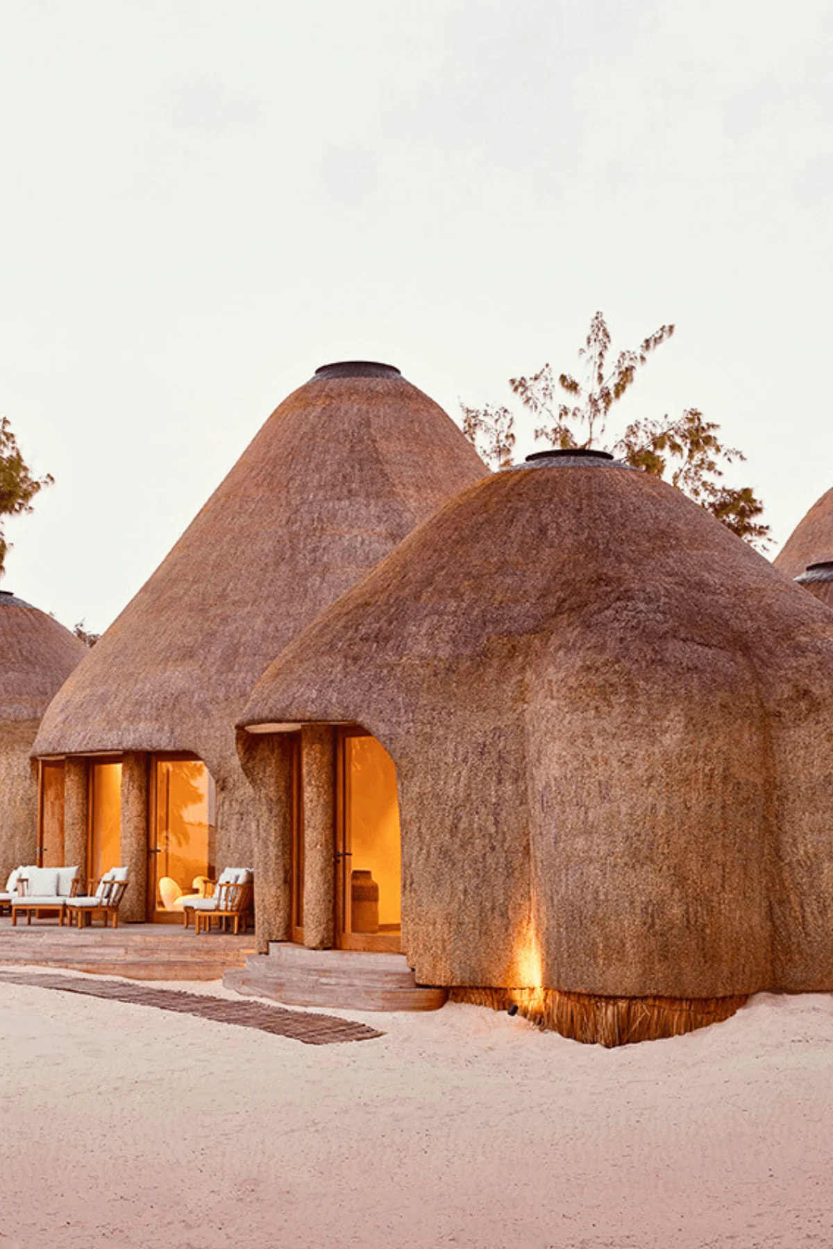 Luxury safari villas in Africa at a private safari lodge
