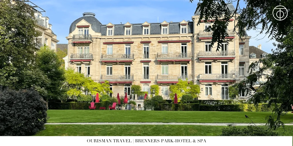 Exterior of Brenners Park-Hotel & Spa in Baden-Baden Germany