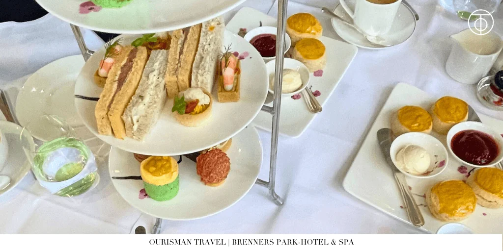 Afternoon tea at Brenners Park-Hotel & Spa Baden-Baden