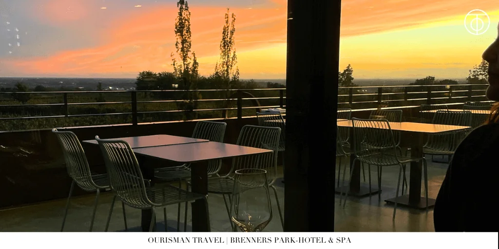 Sunset view from Brenners Park-Hotel & Spa Baden-Baden