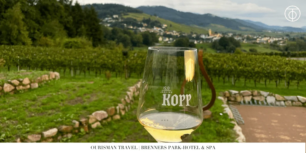 Wine tasting at Kopp Winery near Baden-Baden Germany