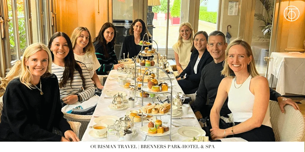 Afternoon tea at Brenners Park-Hotel & Spa in Baden-Baden Germany