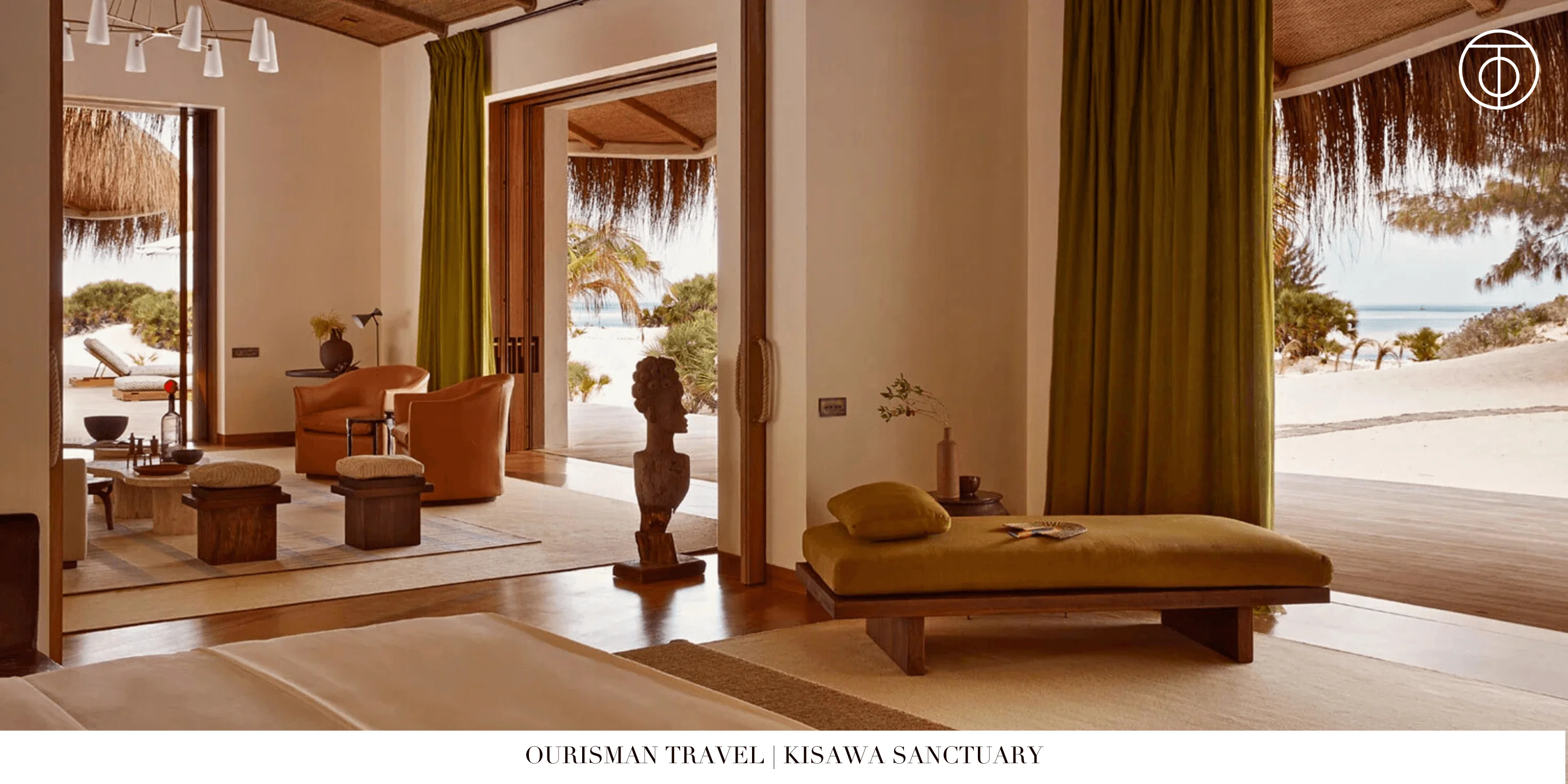 Villa suite at Kisawa Sanctuary Mozambique