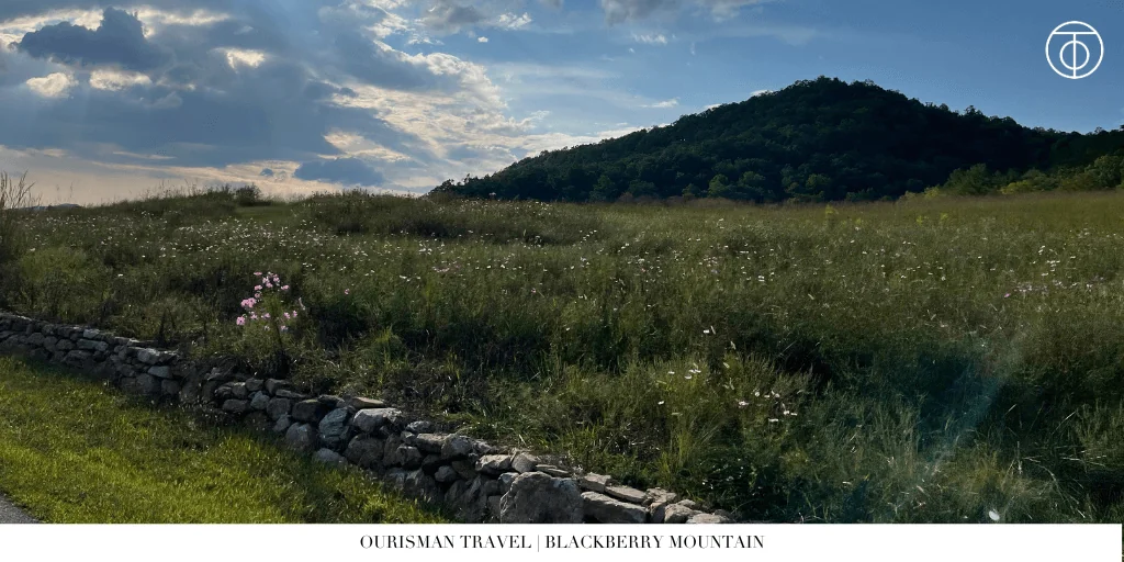 Meadow landscape at Blackberry Mountain Tennessee