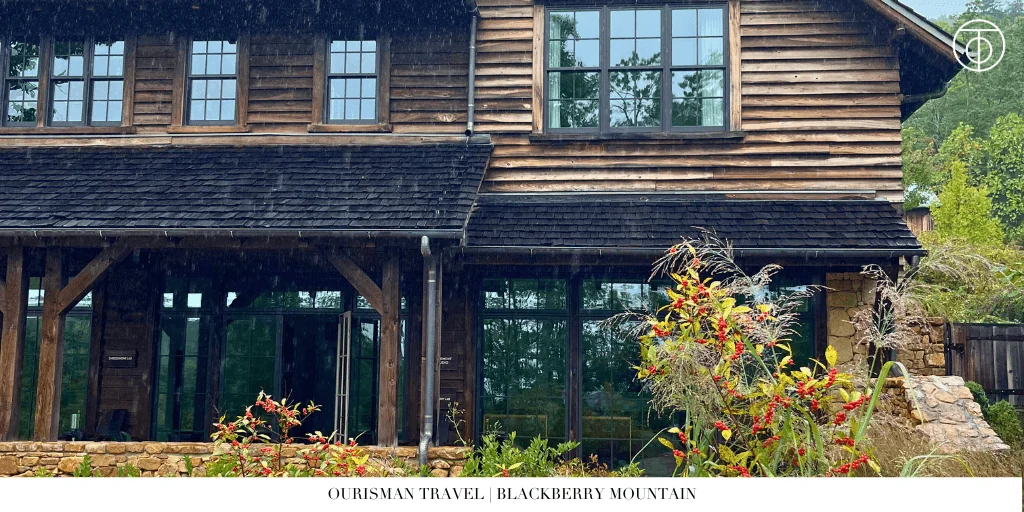 Cabin exterior at Blackberry Mountain in Tennessee