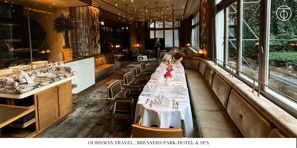 Private dining room at Brenners Park-Hotel & Spa Baden-Baden