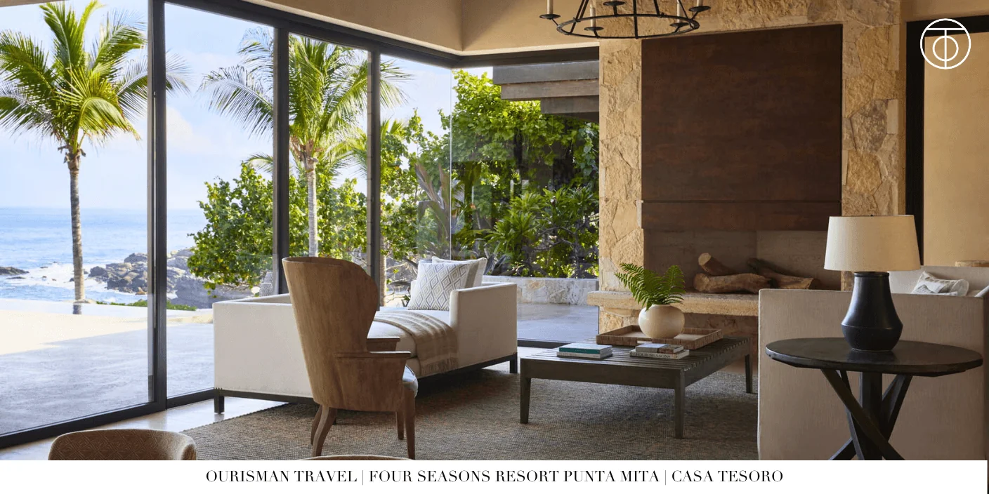 Four Seasons Resort Punta Mita Casa Tesoro living room