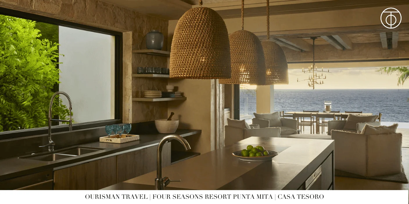 Four Seasons Resort Punta Mita Casa Tesoro kitchen