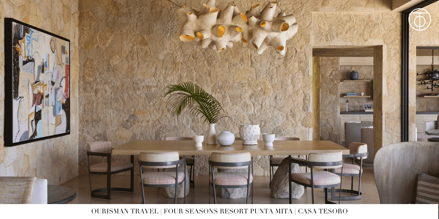 Four Seasons Resort Punta Mita Casa Tesoro dining room