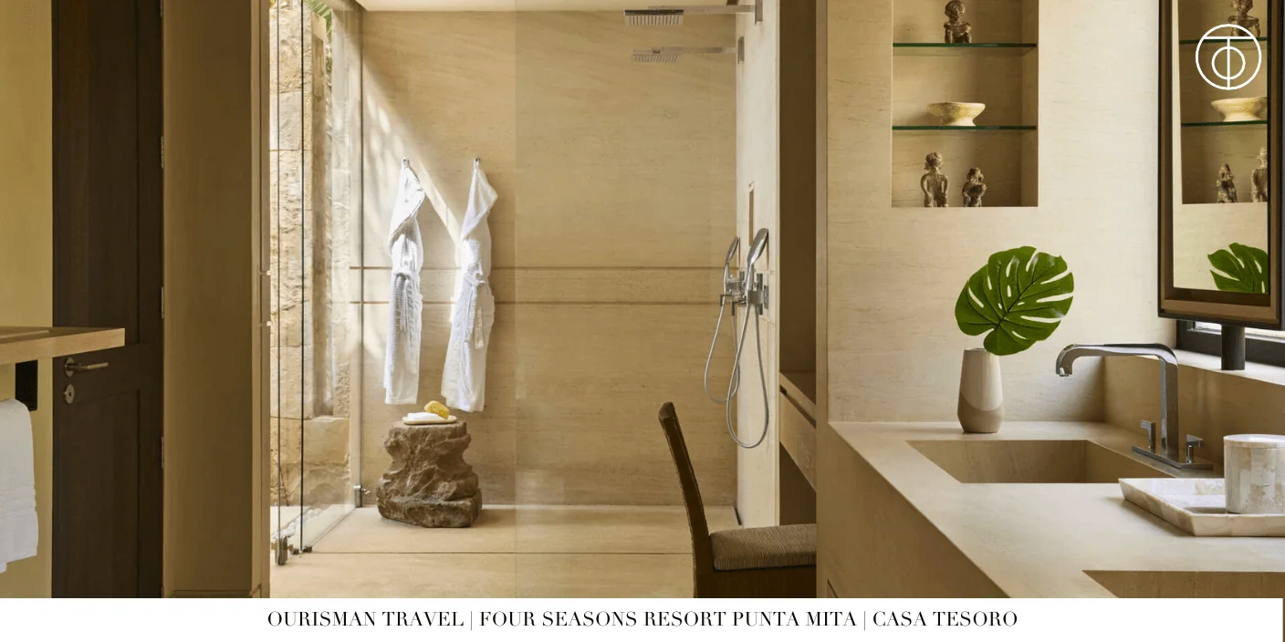 Four Seasons Resort Punta Mita Casa Tesoro bathroom