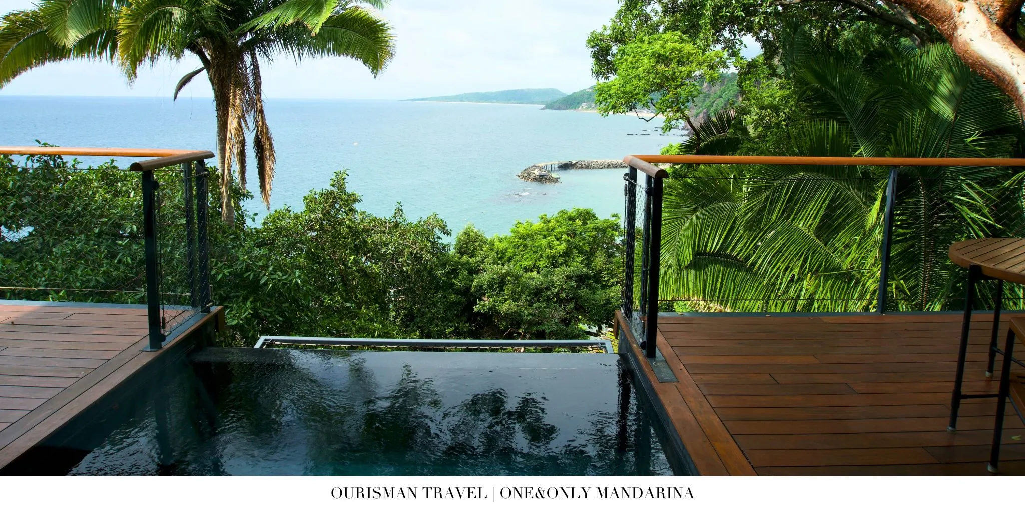 Ocean-view villa at One&Only Mandarina with elevated terrace and private plunge pool