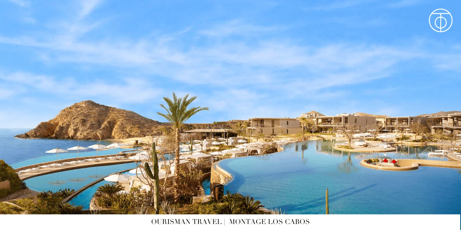 Main pool overlooking Santa Maria Bay at Montage Los Cabos