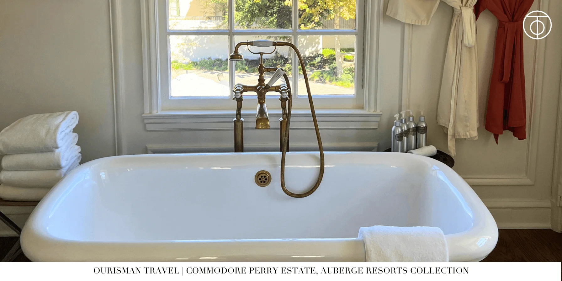 Commodore Perry Estate bathtub