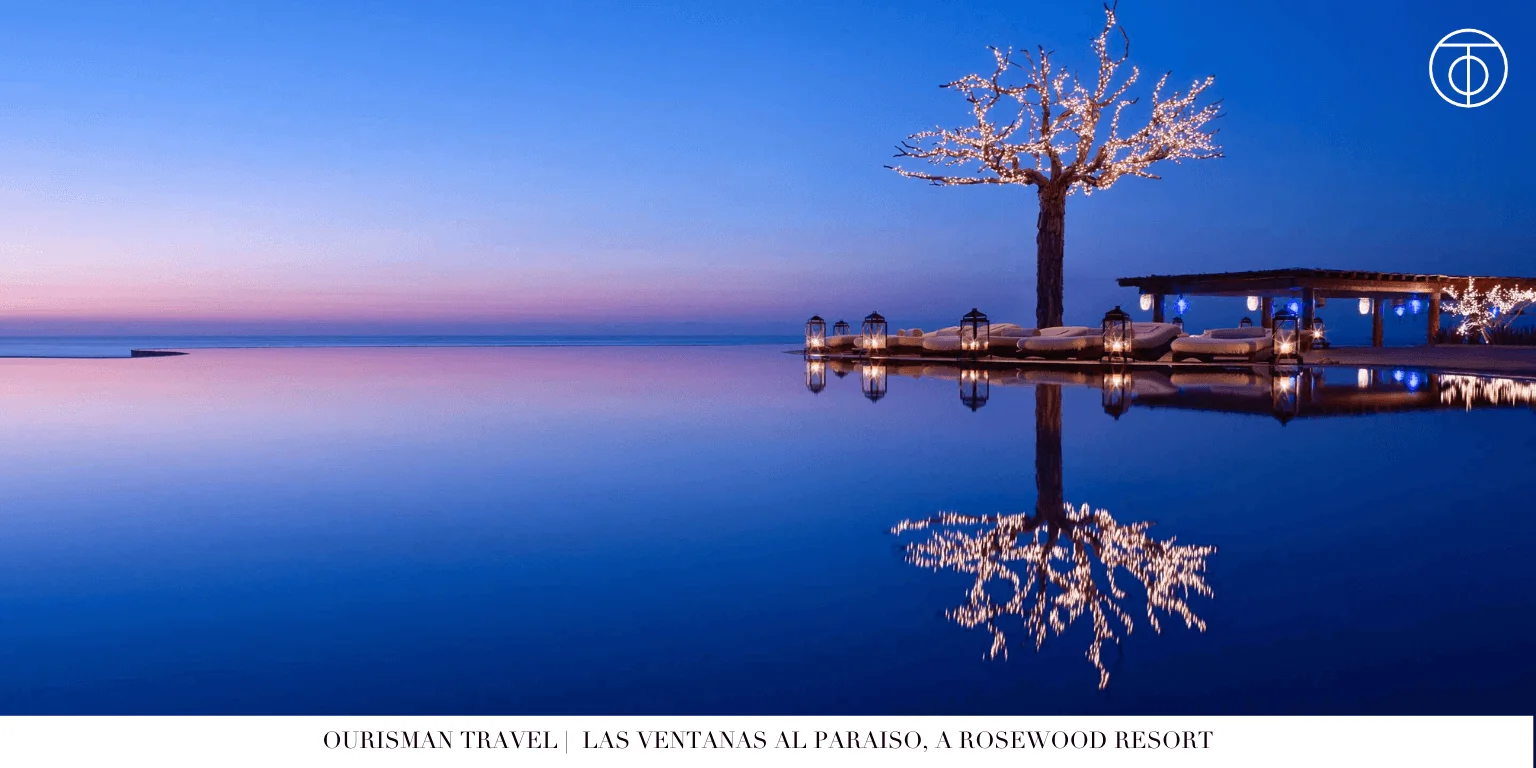 Infinity pool overlooking the ocean at Las Ventanas al Paraíso in Cabo