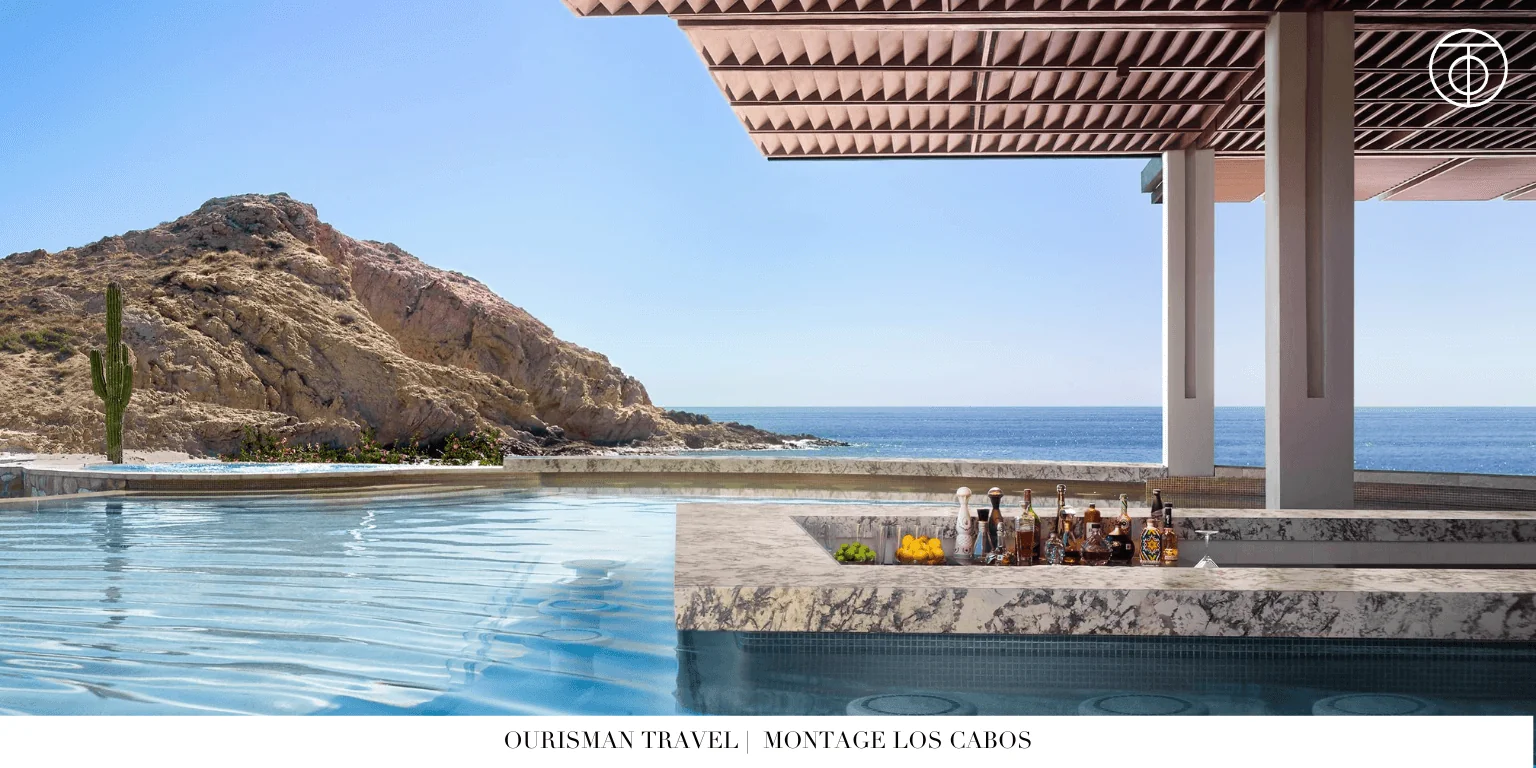 Infinity pool overlooking the ocean at Montage Los Cabos