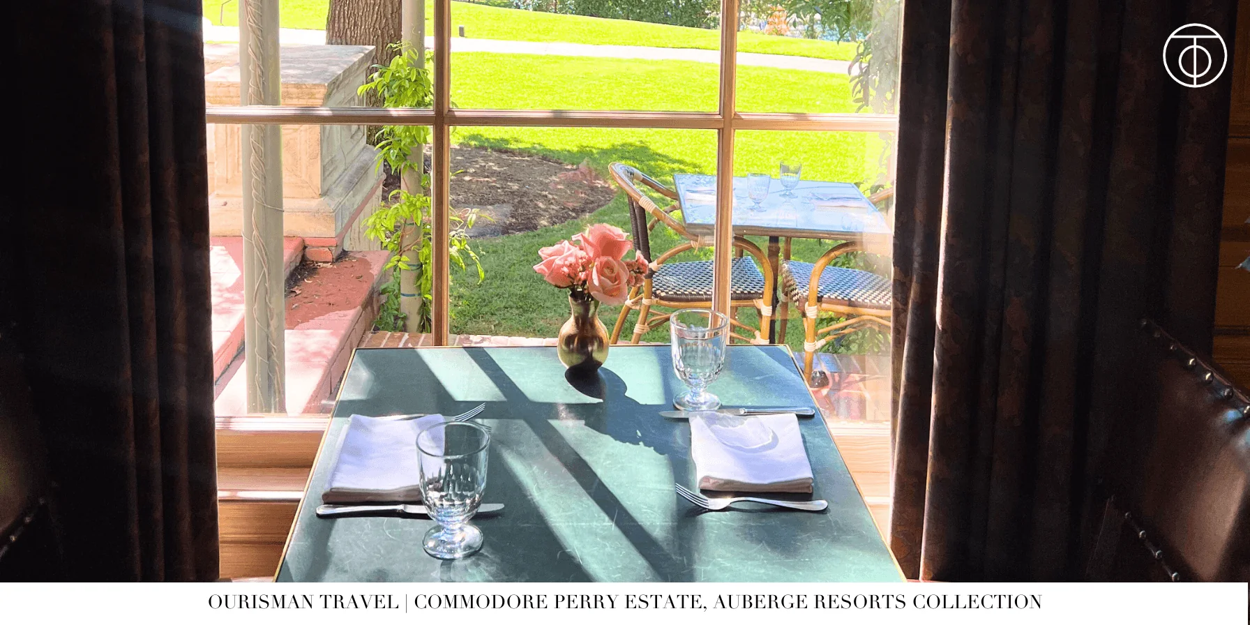 Commodore Perry Estate dining