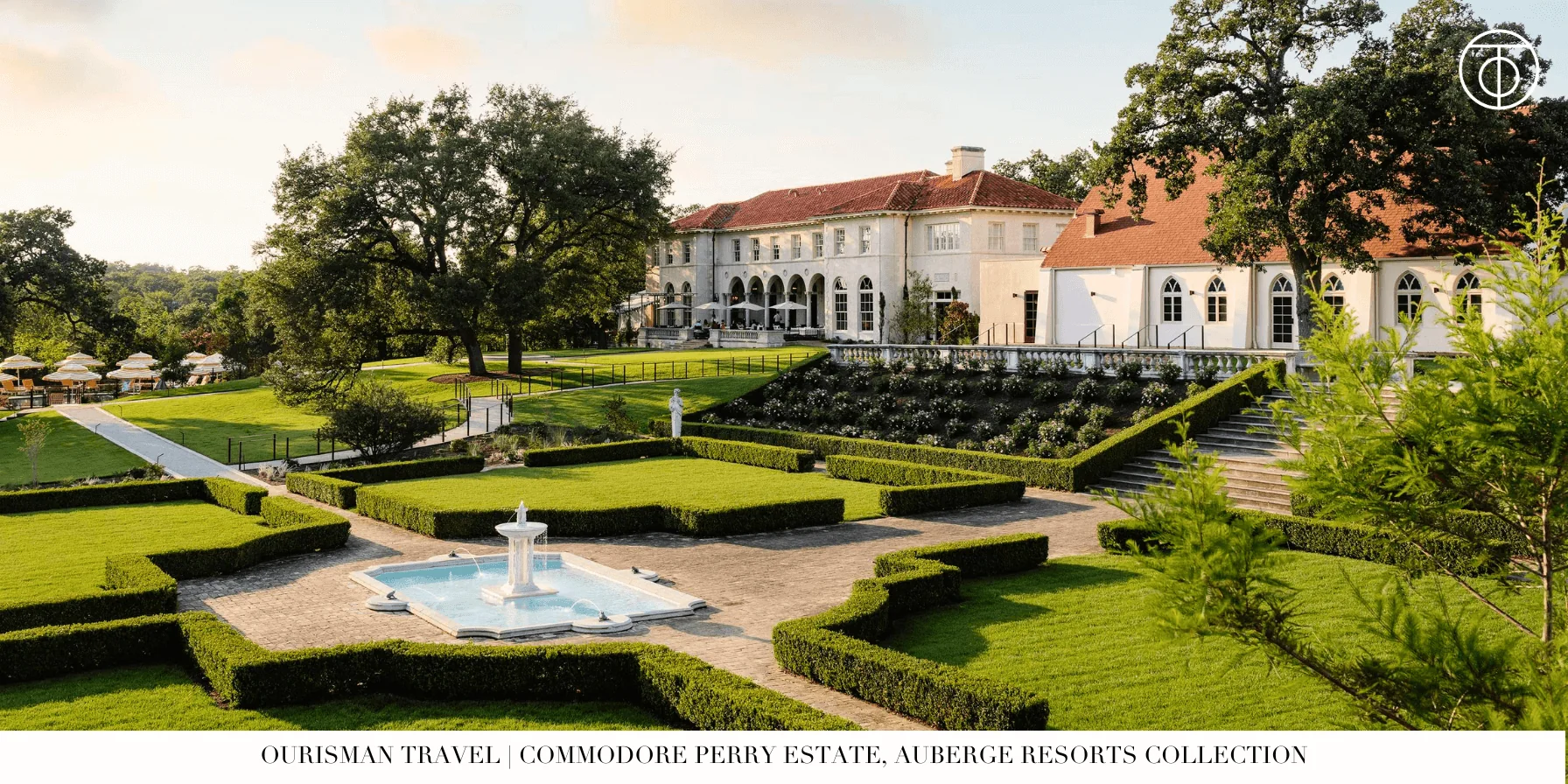 Commodore Perry Estate garden