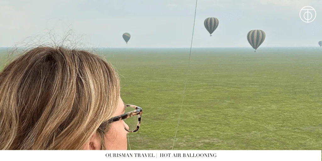 Hot Air Ballooning Over The Serengeti