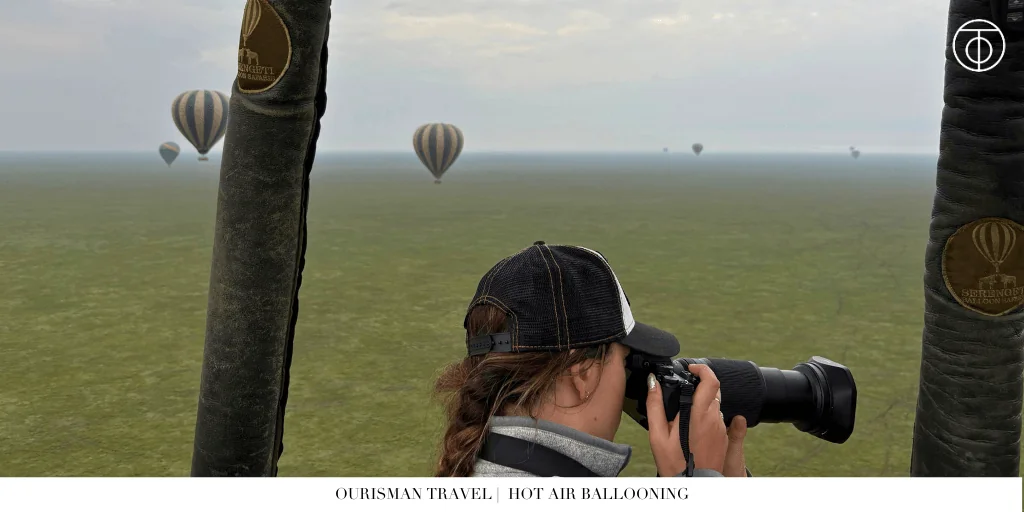 Hot Air Ballooning Over The Serengeti