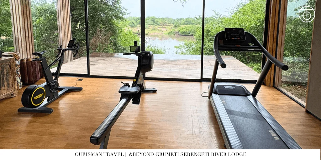 &Beyond Grumeti Serengeti River Lodge fitness