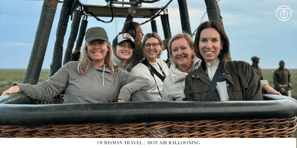 Hot Air Ballooning Over The Serengeti