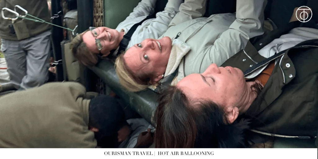 Hot Air Ballooning Over The Serengeti